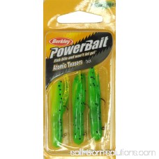 Berkley PowerBait 1/32-Ounce Pre-Rigged Atomic Teaser, Chartreuse Silver Fleck, #PCATS132-CHS 553146634